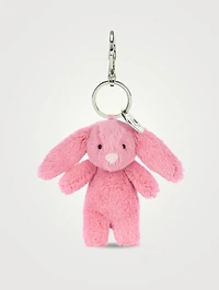 Bashful Pink Bunny Bag Charm
