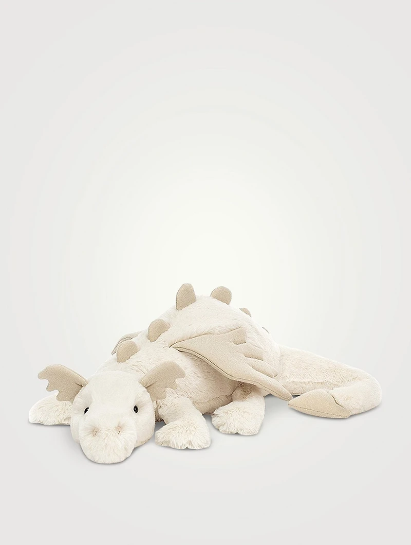 Gigantic Snow Dragon Plush Toy