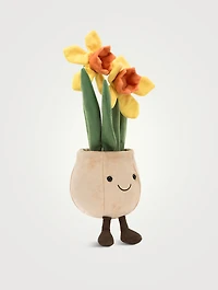 Amuseables Daffodil Pot Plush Toy