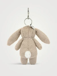 Blossom Beige Bunny Bag Charm