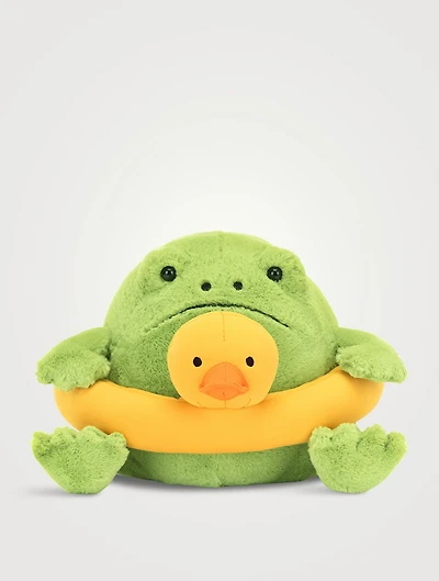 Ricky Rain Frog With Ring Plush Toy
