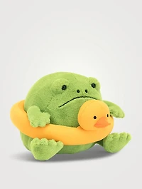 Ricky Rain Frog With Ring Plush Toy