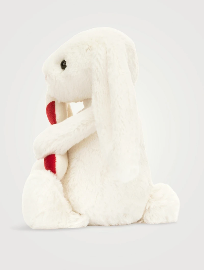 Bashful Bunny With Candy Cane Plush Toy