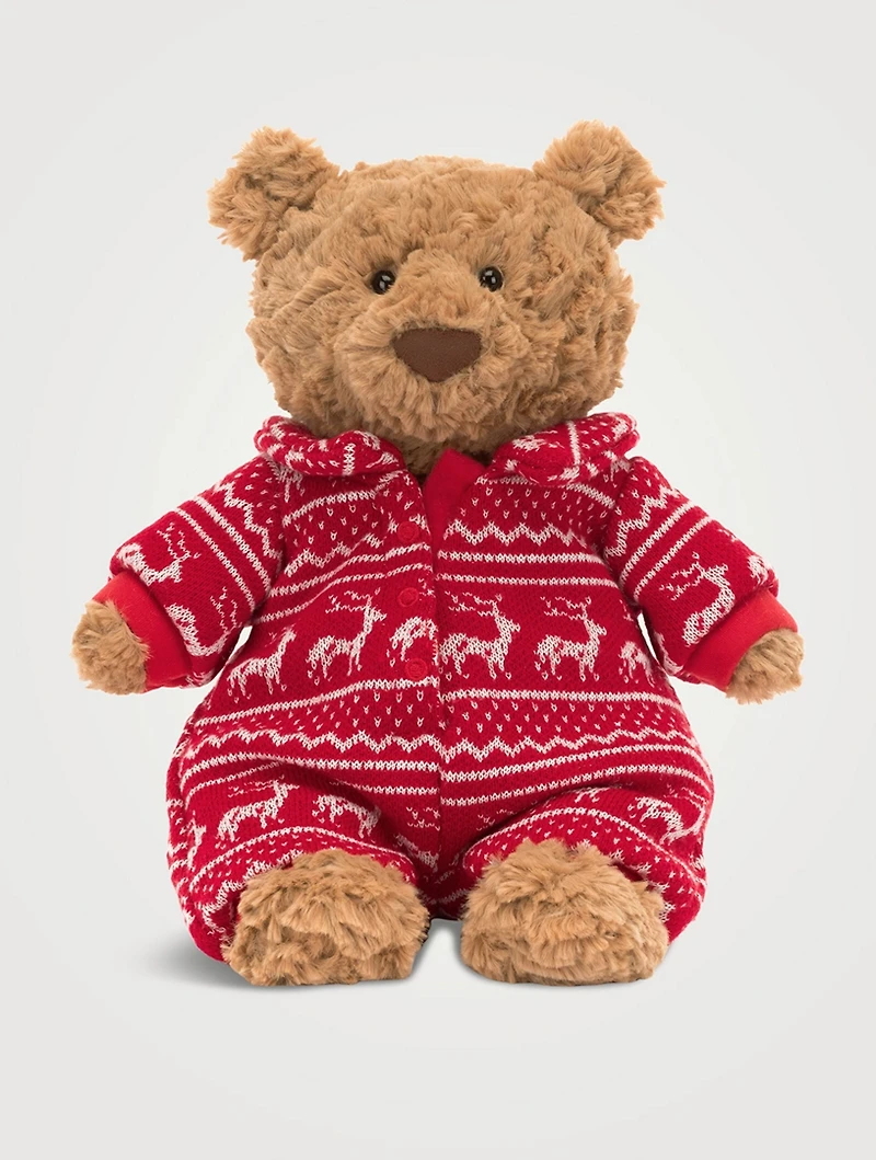 Winter Pajamas Bartholomew Bear Plush Toy