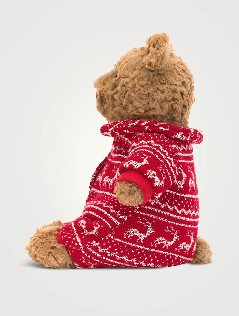 Winter Pajamas Bartholomew Bear Plush Toy