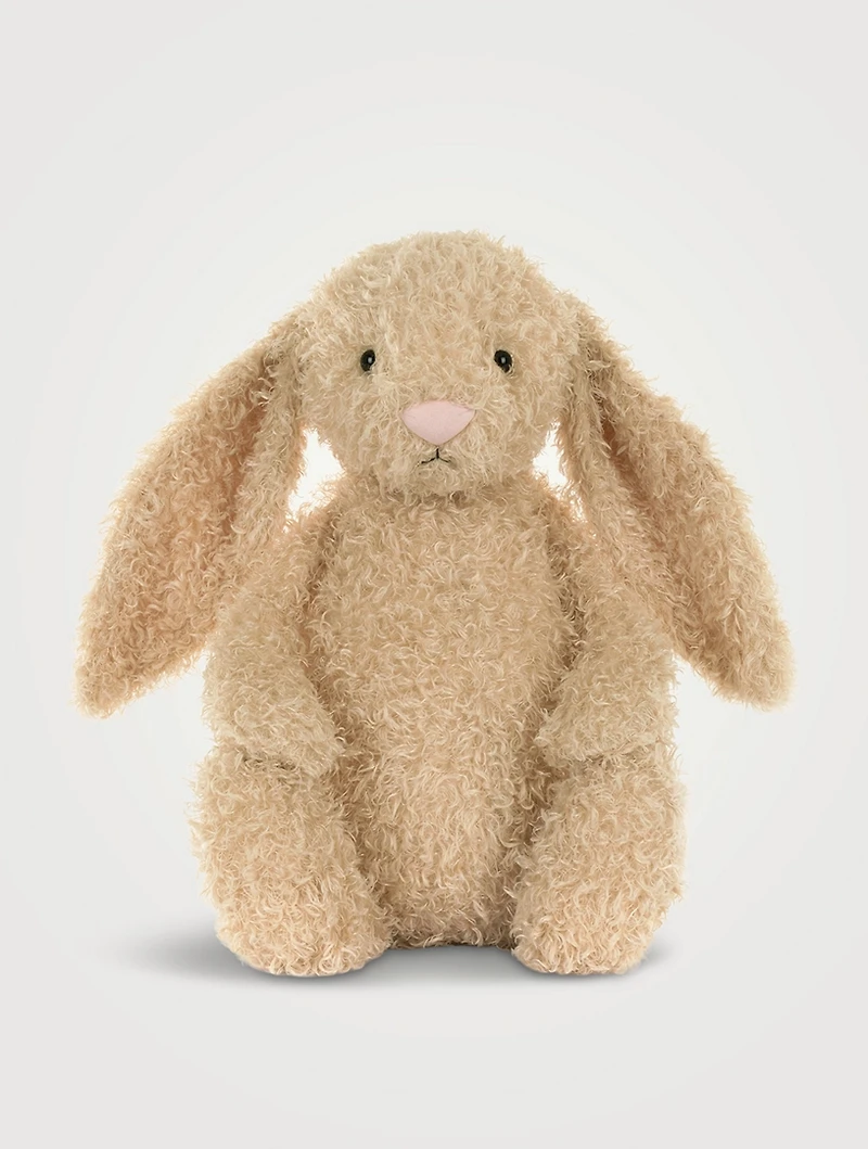 Big Bashful Luxe Bunny Curly Plush Toy