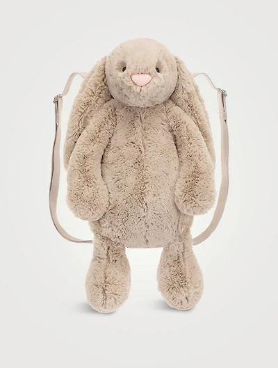 Bashful Beige Bunny Backpack