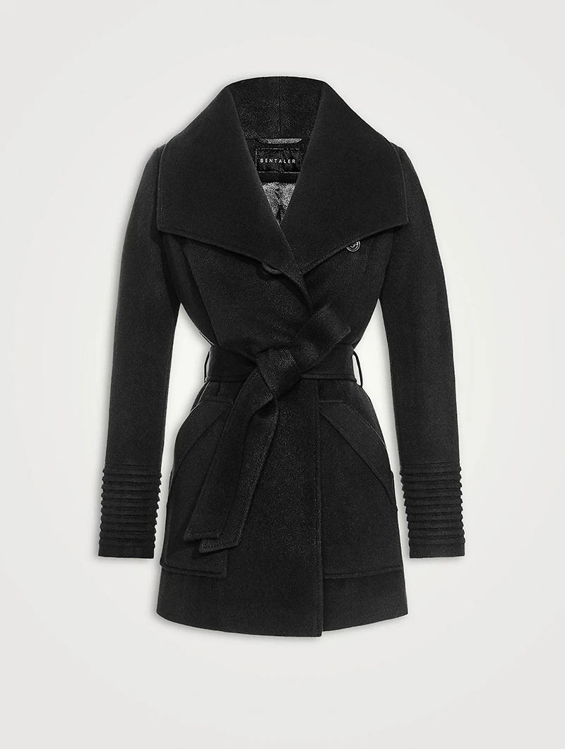 Belted Baby Alpaca Coat