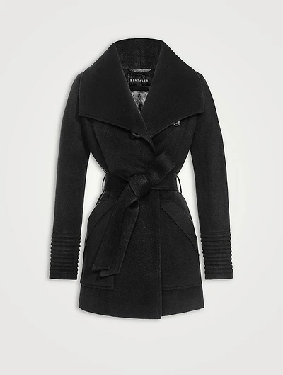 Belted Baby Alpaca Coat