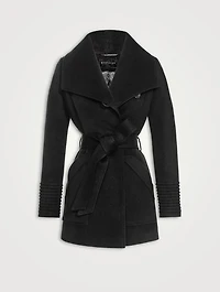 Belted Baby Alpaca Coat
