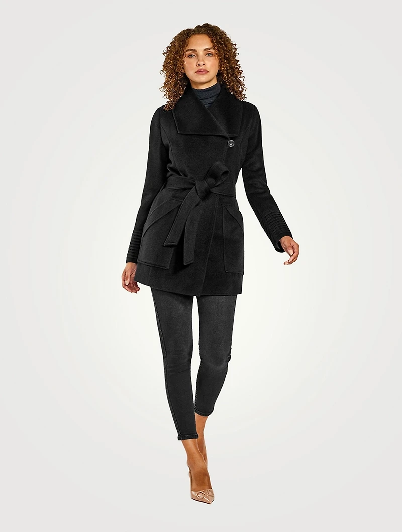 Belted Baby Alpaca Coat