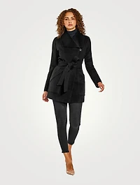 Belted Baby Alpaca Coat