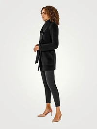 Belted Baby Alpaca Coat