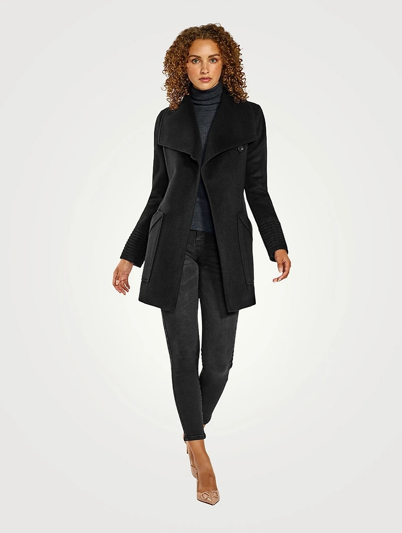 Belted Baby Alpaca Coat