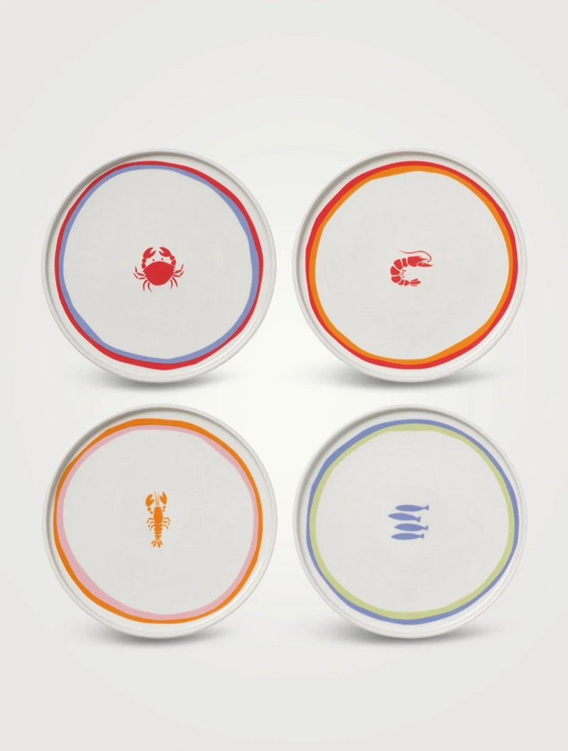 Seafood Side Plate Set