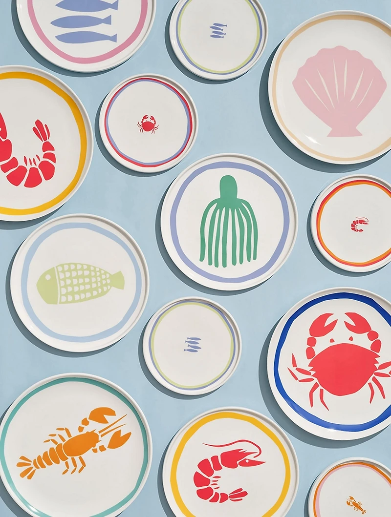 Seafood Side Plate Set