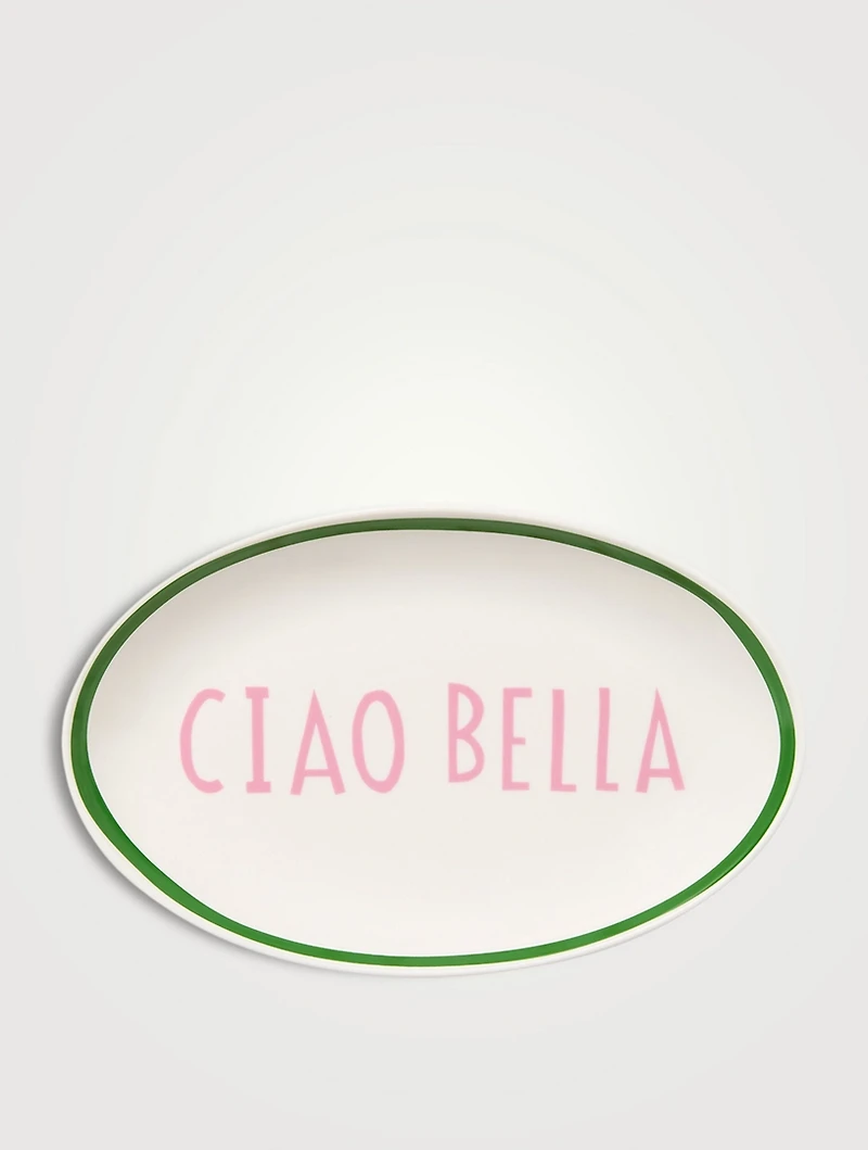 Ciao Bella Oval Tray