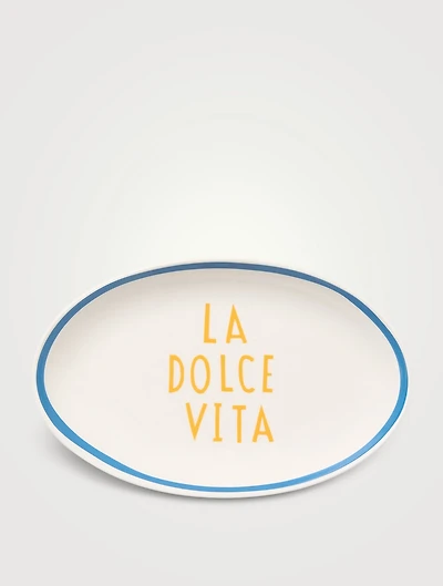 La Dolce Vita Oval Tray