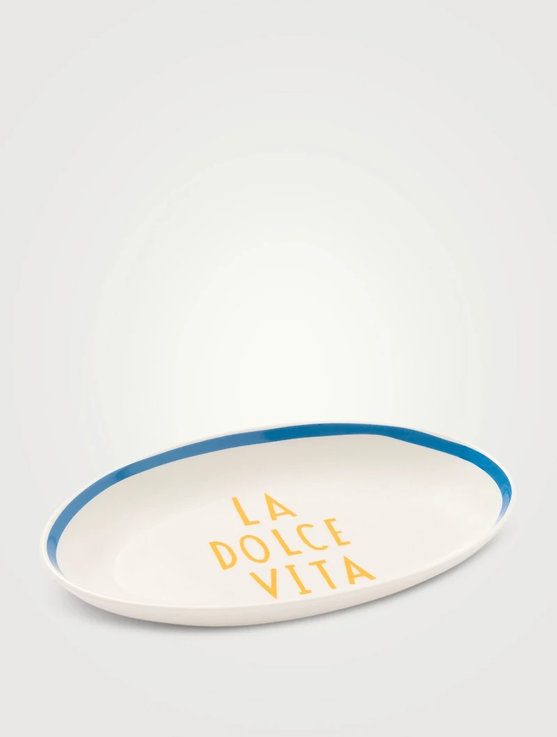 La Dolce Vita Oval Tray