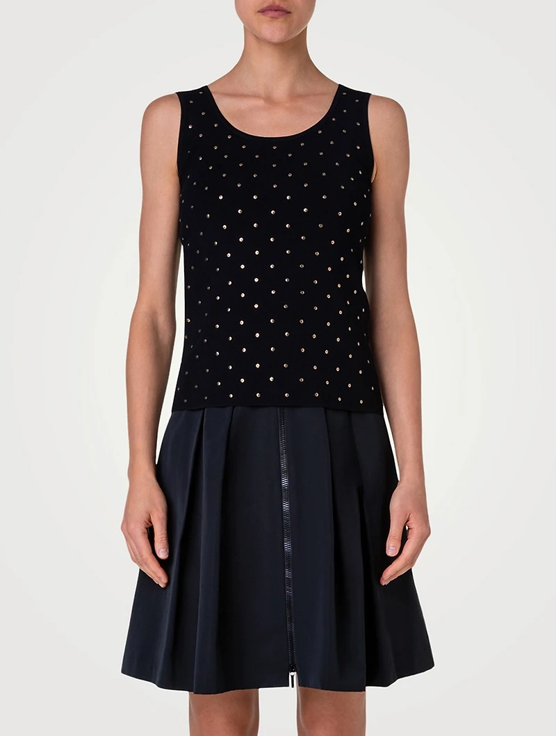 Studded Tank Top