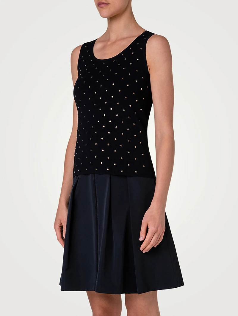 Studded Tank Top