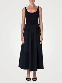 Belted Midi Dress