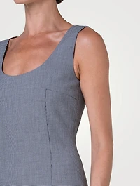Sheath Dress Houndstooth Print
