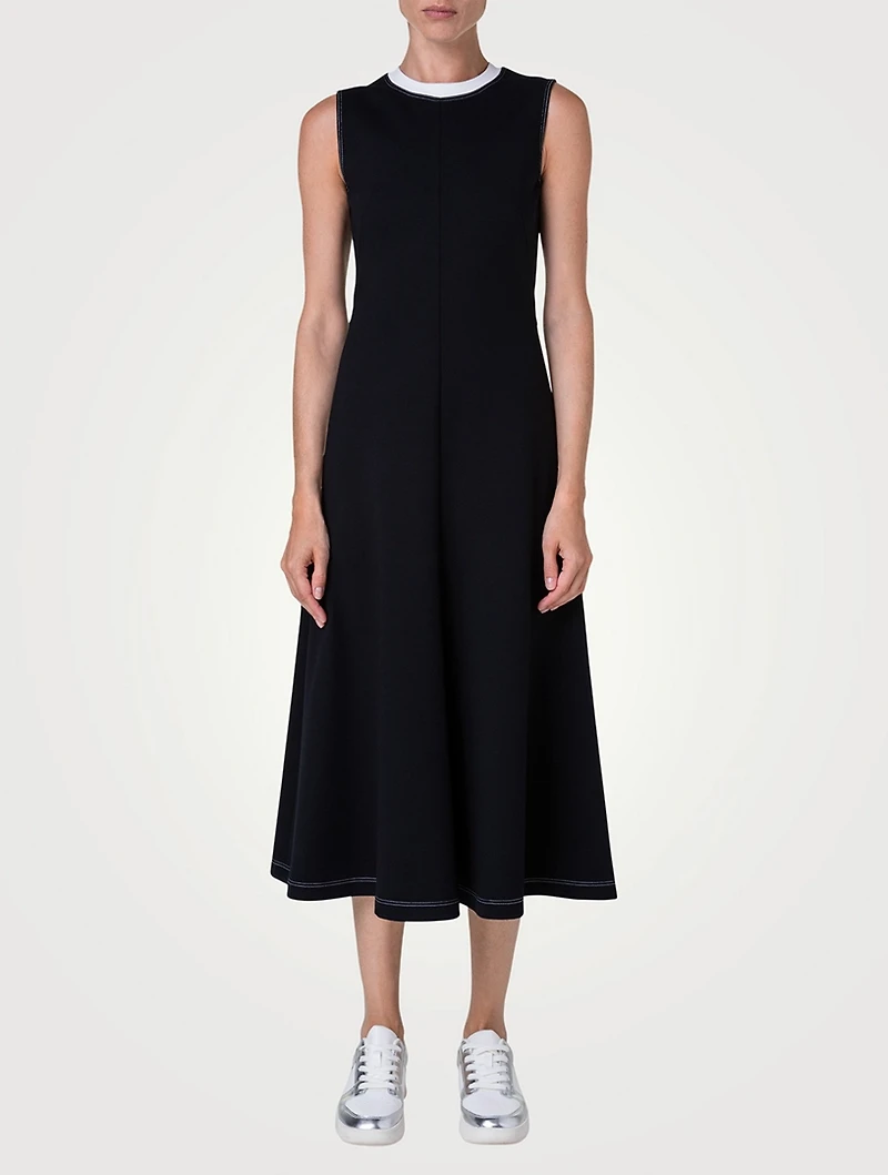 Jersey Midi Dress