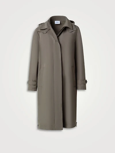 Cotton-Blend Coat