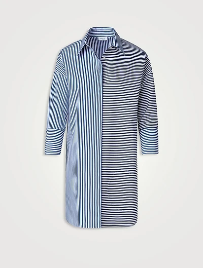 Poplin Shirt Stripe Print