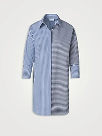 Poplin Shirt Stripe Print