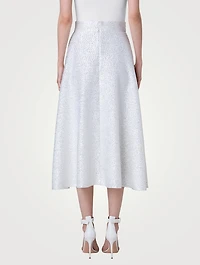 Sequin Midi Skirt