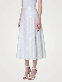 Sequin Midi Skirt