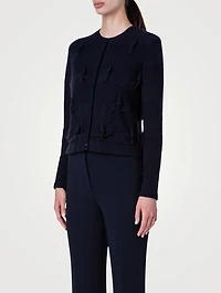 Knotted Cable Cashmere Cardigan
