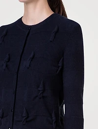Knotted Cable Cashmere Cardigan