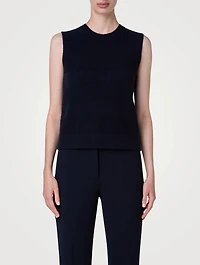 Sleeveless Cashmere Sweater