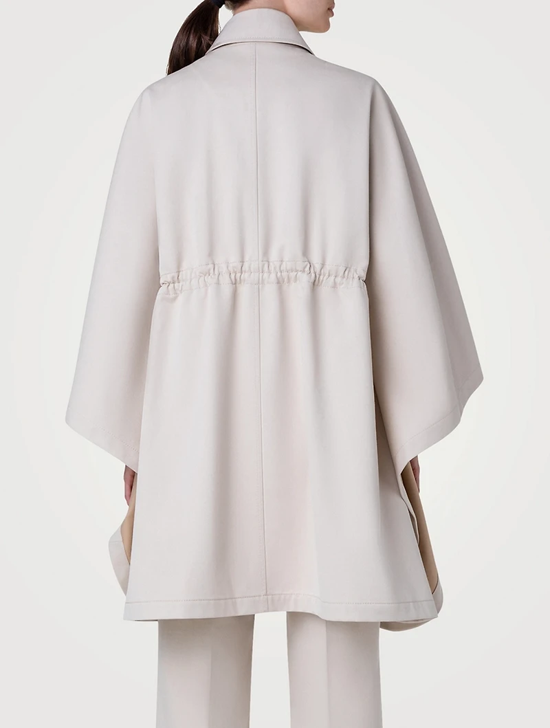 Veda Cotton Gabardine Cape