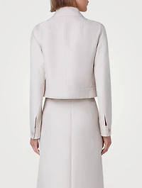 Lewitt Double-Face Cropped Jacket