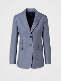 Percival Microcheck Blazer
