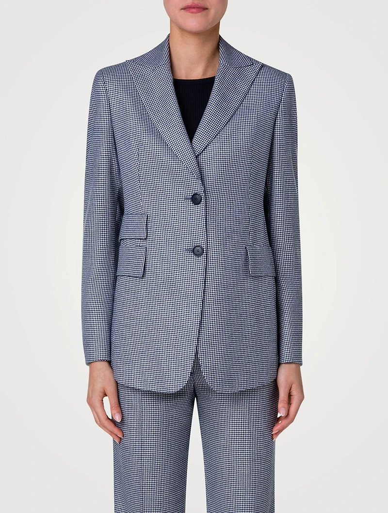 Percival Microcheck Blazer