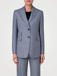 Percival Microcheck Blazer