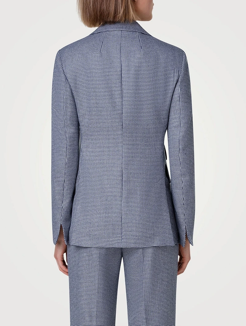 Percival Microcheck Blazer