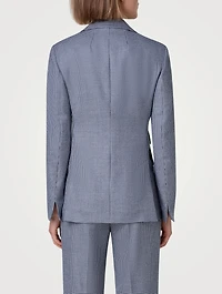 Percival Microcheck Blazer