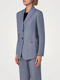 Percival Microcheck Blazer