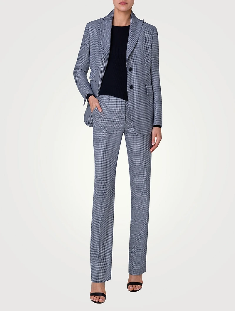 Percival Microcheck Blazer