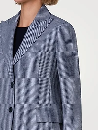 Percival Microcheck Blazer