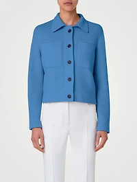 Cashmere Pique Jacket