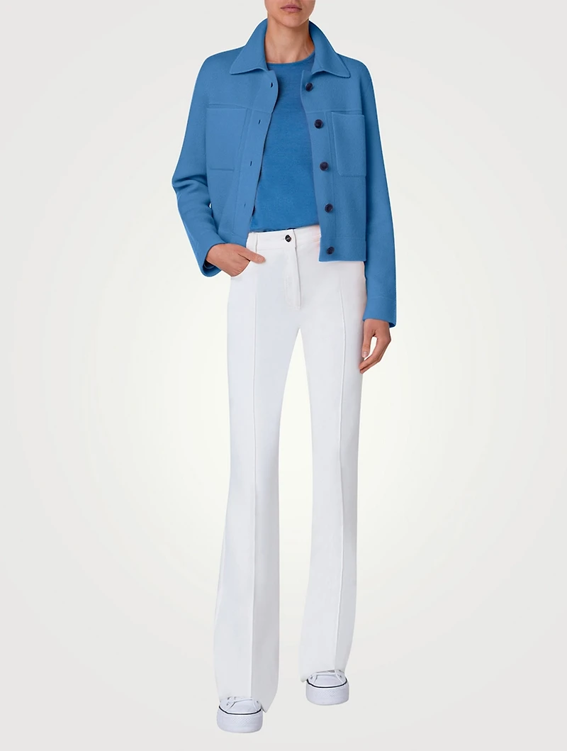 Cashmere Pique Jacket