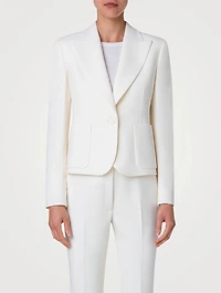 Tyler Wool Double-Face Blazer