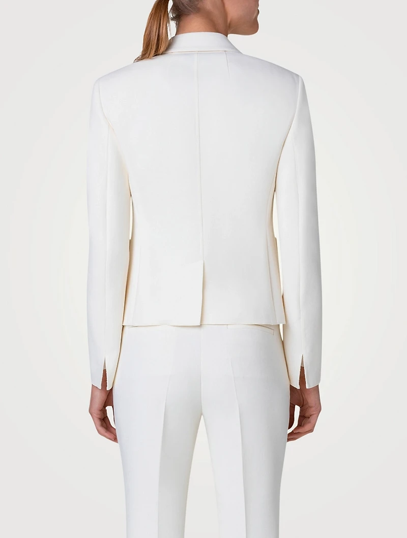 Tyler Wool Double-Face Blazer